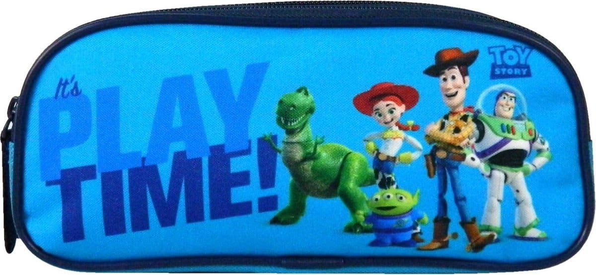 Trousse à crayons Jim Jam Toy Story Pen Case 2 compartiments avec 2 fermetures éclair