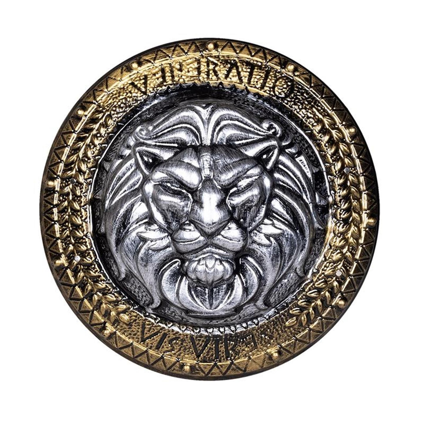 Bouclier de chevalier en plastique Boland avec lion ø44,5cm