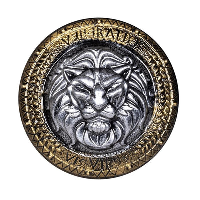 Bouclier de chevalier en plastique Boland avec lion ø44,5cm