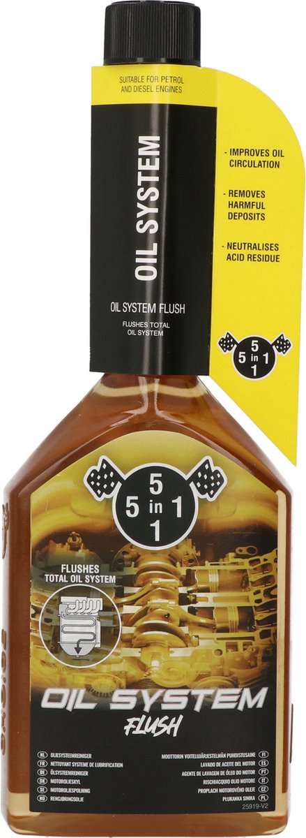 Agent nettoyant et protecteur 5en1 - rinçage système d'huile 310ml