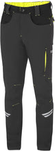 Sparco pantalon de travail tech light kansas - noir - vert