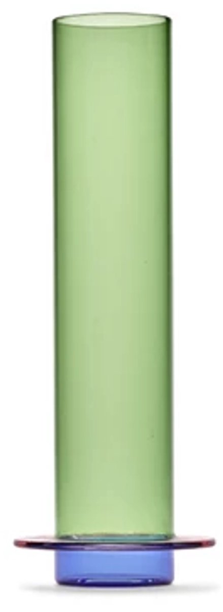 Serax - josé lévy - tours de verre - vase l - mix couleurs - 13 ø