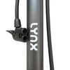 Pompe à vélo Lynx avec manomètre noir