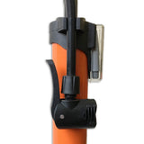 pompe à vélo avec manomètre 6 Bar orange - afbeelding 2