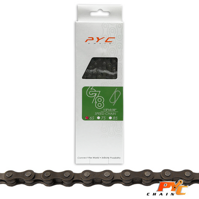 Chaîne de vélos PYC 6V 116S 1 2x3 32 Shimano
