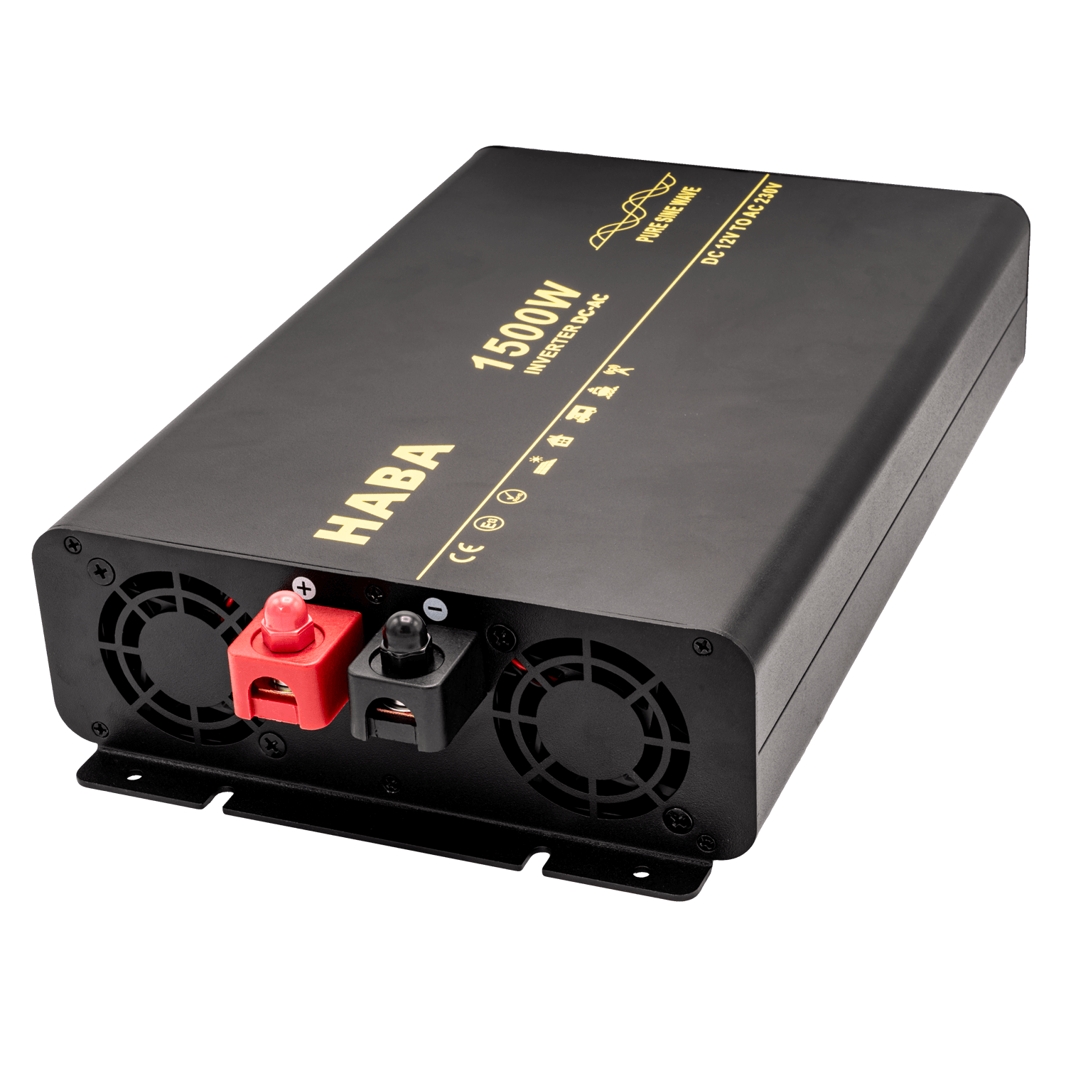 Camping-car et caravane à onduleur à onde sinusoïdale pure - 1500 W avec priorité AC