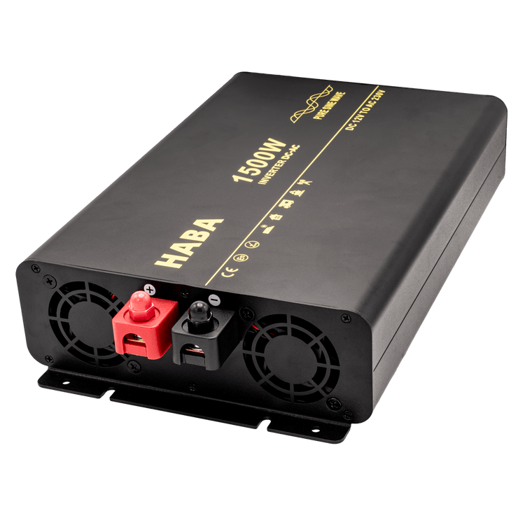 Camping-car et caravane à onduleur à onde sinusoïdale pure - 1500 W avec priorité AC