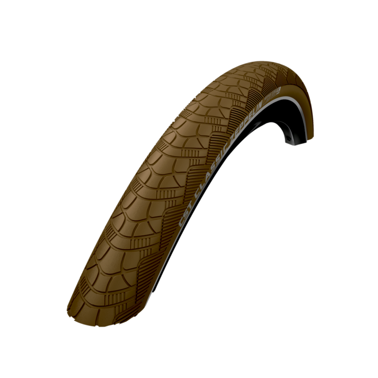 CST TIRE Zeppelin Couleur: marron avec réflexion Taille: 28x1,60, Etro 42-622