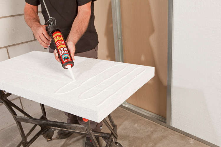 Bison 1029800 - b.poly max® express 425gr blanc | 3 pièces