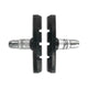 plaquettes de frein V-brake 70 x 12,5 mm noir 2 pcs