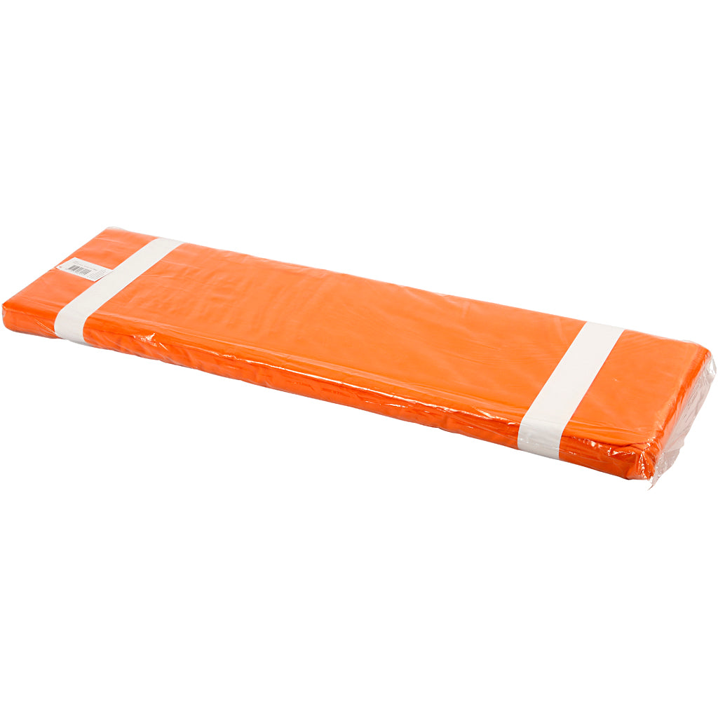 Tissu Creativ company, l: 145 cm, 140 gr, orange, 10 m 1 rouleau