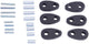 Éléments de distance d'extension de miroir Spec-x verkl spgl noir