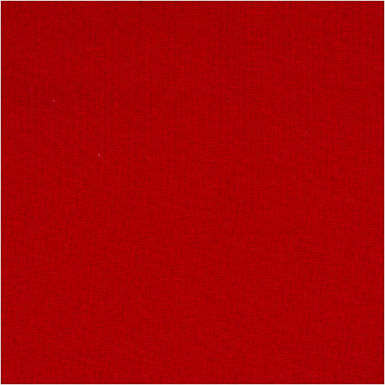 Tissu Creativ company, l: 145 cm, 140 gr, rouge, 10 m 1 rouleau