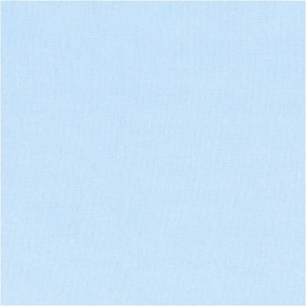 Tissu Creativ company, l: 145 cm, 140 gr, bleu clair, 2 m 1 boîte