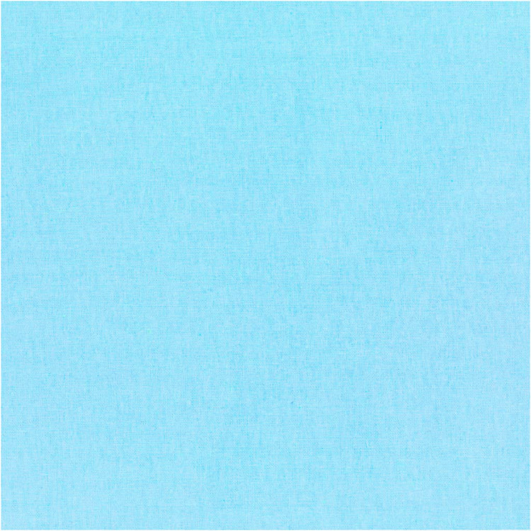 Tissu Creativ company, l: 145 cm, 140 gr, turquoise clair, 10 m 1 rouleau