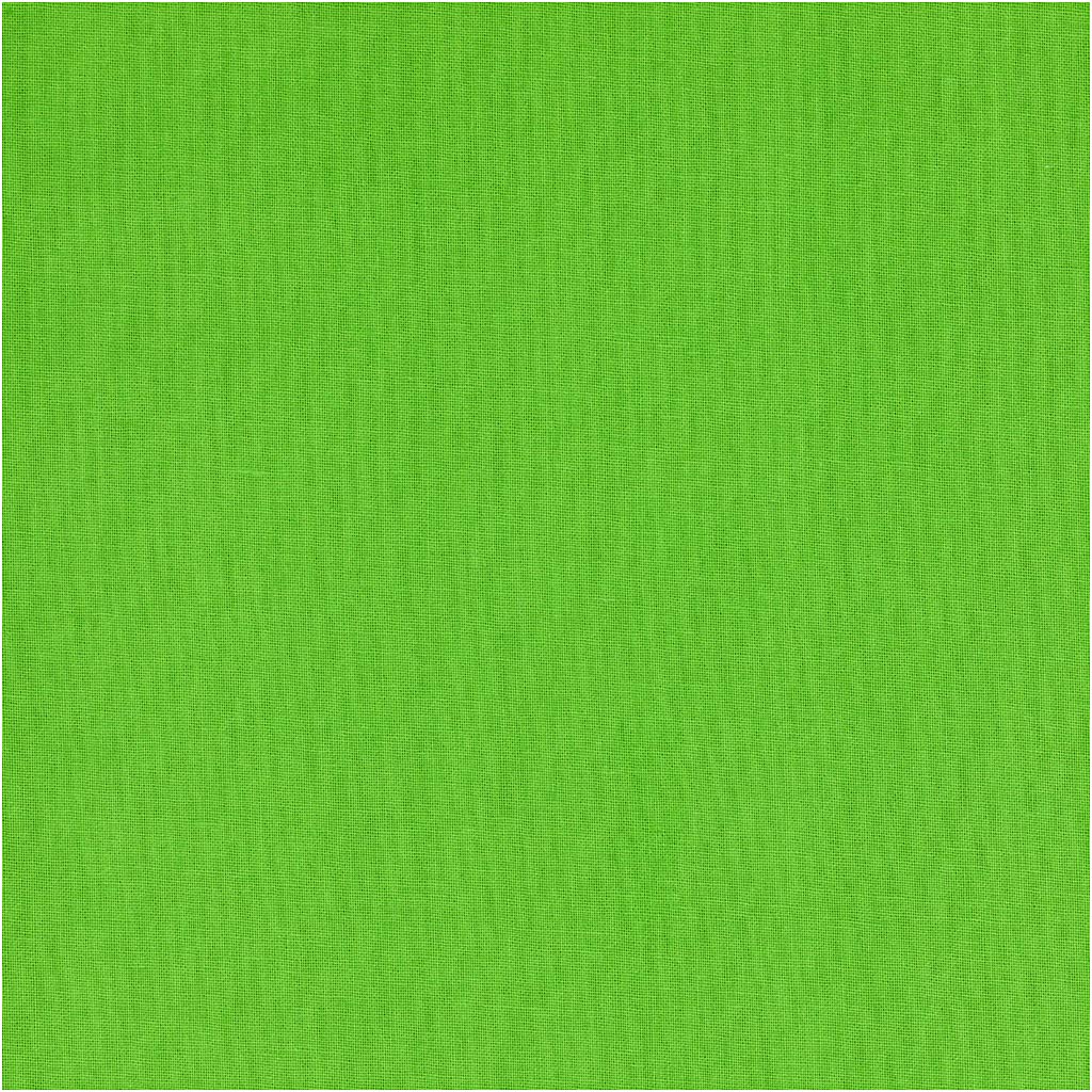 Tissu Creativ company, l: 145 cm, 140 gr, vert, 2 m 1 boîte