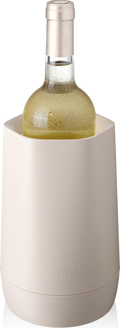 Vacuvin vacu vin hexo refroidisseur de vin à sable – refroidisseur de vin actif avec élément réfrigérant – adapté aux bouteilles de vin de 0,7 à 1 litre