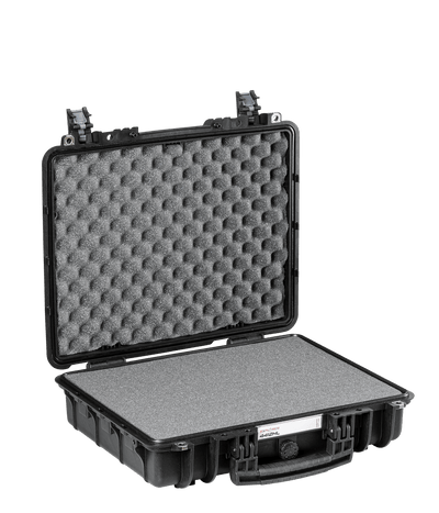 Cas d'explorateur 4412hl Black Black avec mousse de touffe