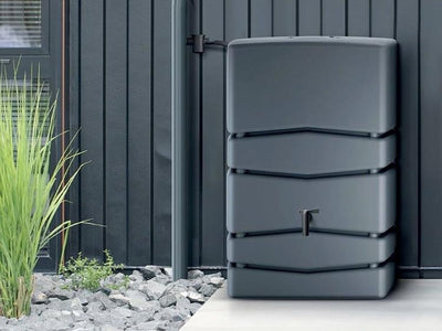 Prosperplast 1070892 - baril de pluie 350l aqua tower antr. | 1 pièce
