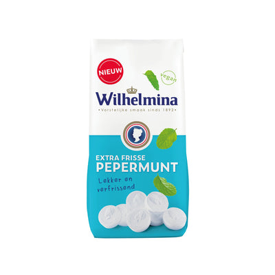 Sachet vegan menthe poivrée extra fraîche Wilhelmina (10x200gr)