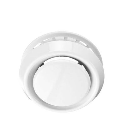 Soupape d'air plastique blanc 100 mm