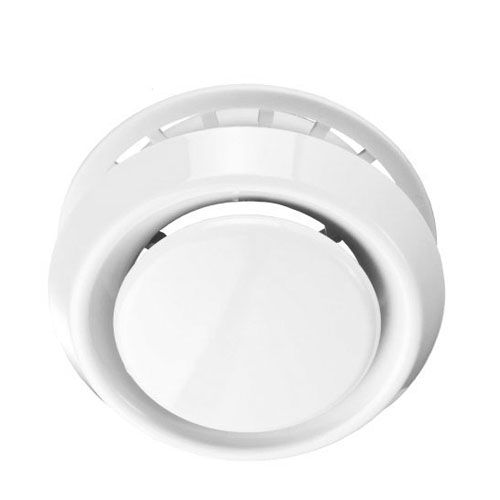 Soupape d'air plastique blanc 125 mm
