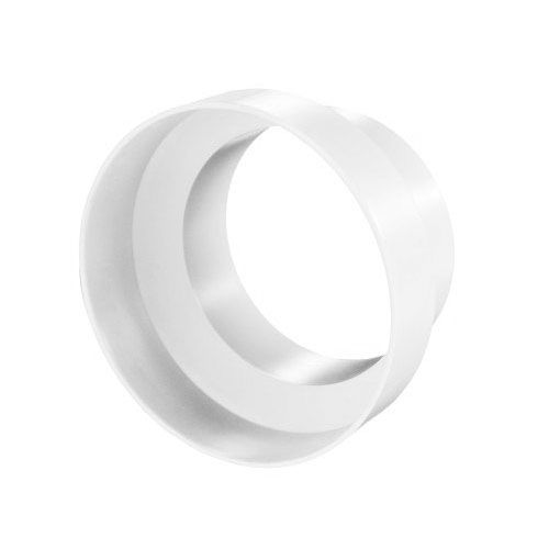Adaptateur de canal rond 100 mm> 125 mm