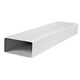 Conduit plat 110x54mm conduit d'air 100 cm