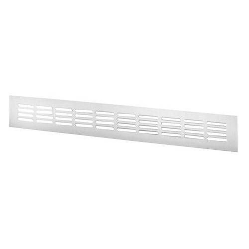 Grille d'aération aluminium 400x80 mm