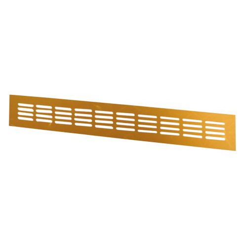 Grille de ventilation en bronze d'aluminium 400x80 mm