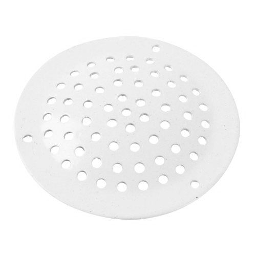 Grille ronde acier blanc 50 mm