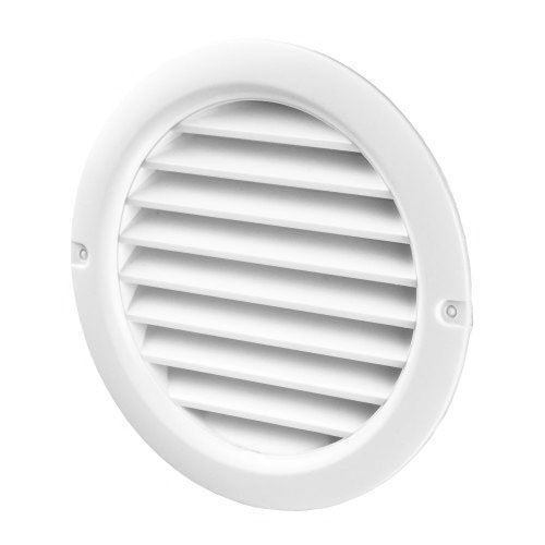Rôti rond en plastique blanc 125 mm