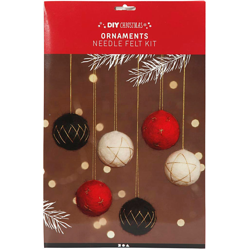 Boules de Noël Creativ company, d 6 cm, 6 pièces, 1 boîte