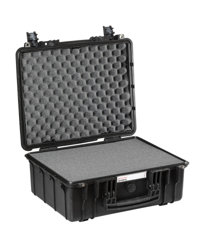 Cas d'explorateur 4419hl Black Black avec mousse de touffe