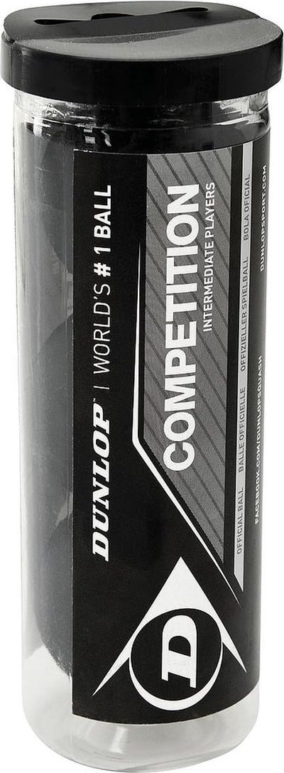 Balle de squash Dunlop - noire