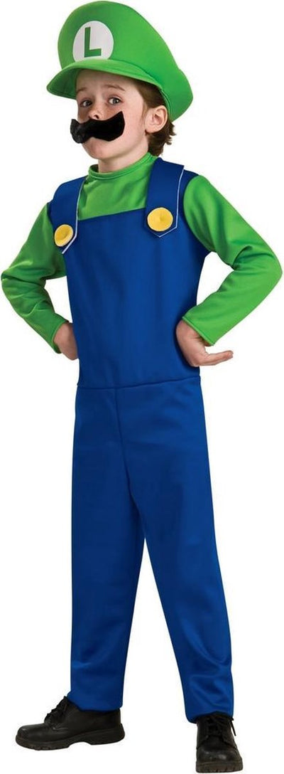 Vegaoo super mario luigi - costume - taille l - vert