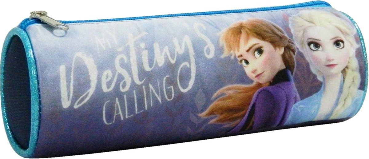 Trousse Jim Jam Disney La Reine des Neiges Trousse du Destin 22x7 cm 1 compartiment avec fermeture éclair