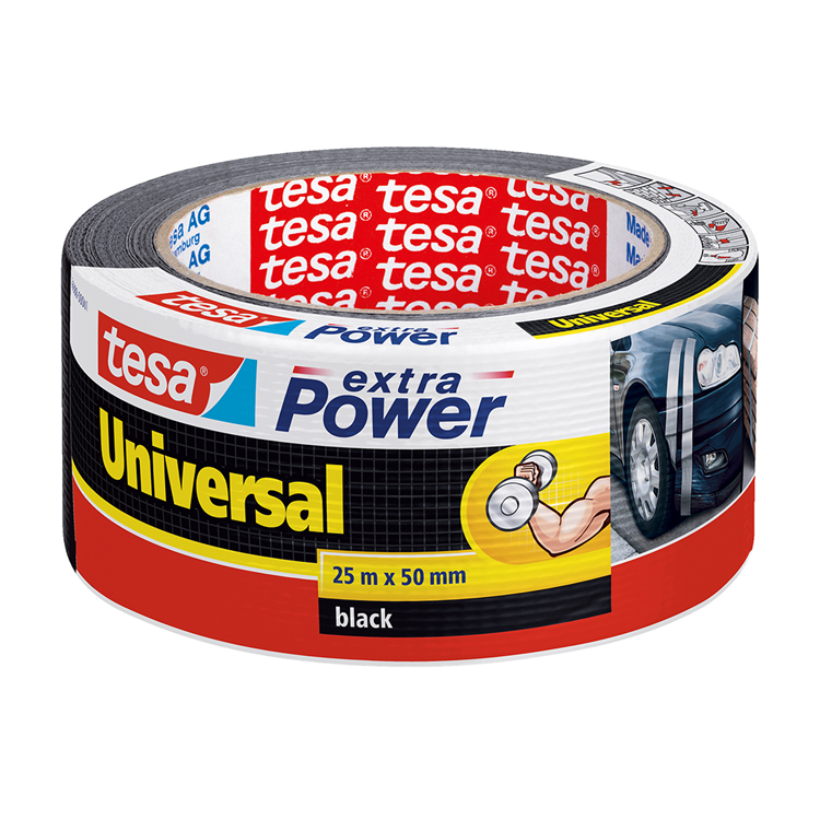 Tesa 1053960 - alimentation externe 25m:50mm noir | 1 pièce