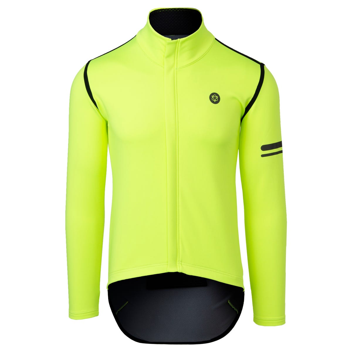 Maillot de cyclisme en jersey de pluie à manches longues pour hommes