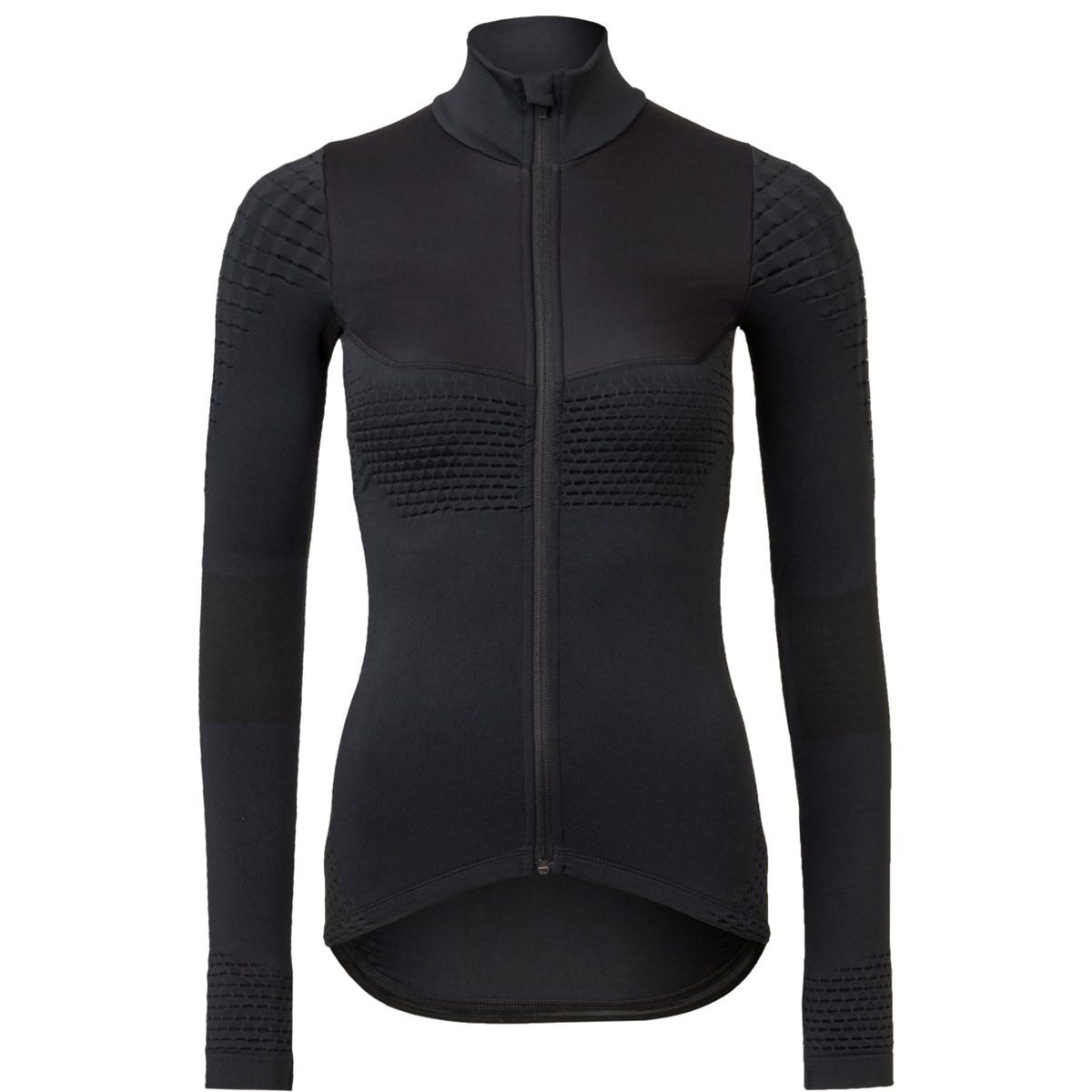 Maillot de cyclisme sans couture manches longues performance femme