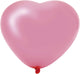 Haza ballons coeur rose 6 pcs