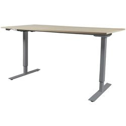Bureau assis-debout Schavenburg Lectro Basic 160x180 chêne
