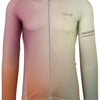 Chemise de cyclisme dégradée à manches longues pour hommes