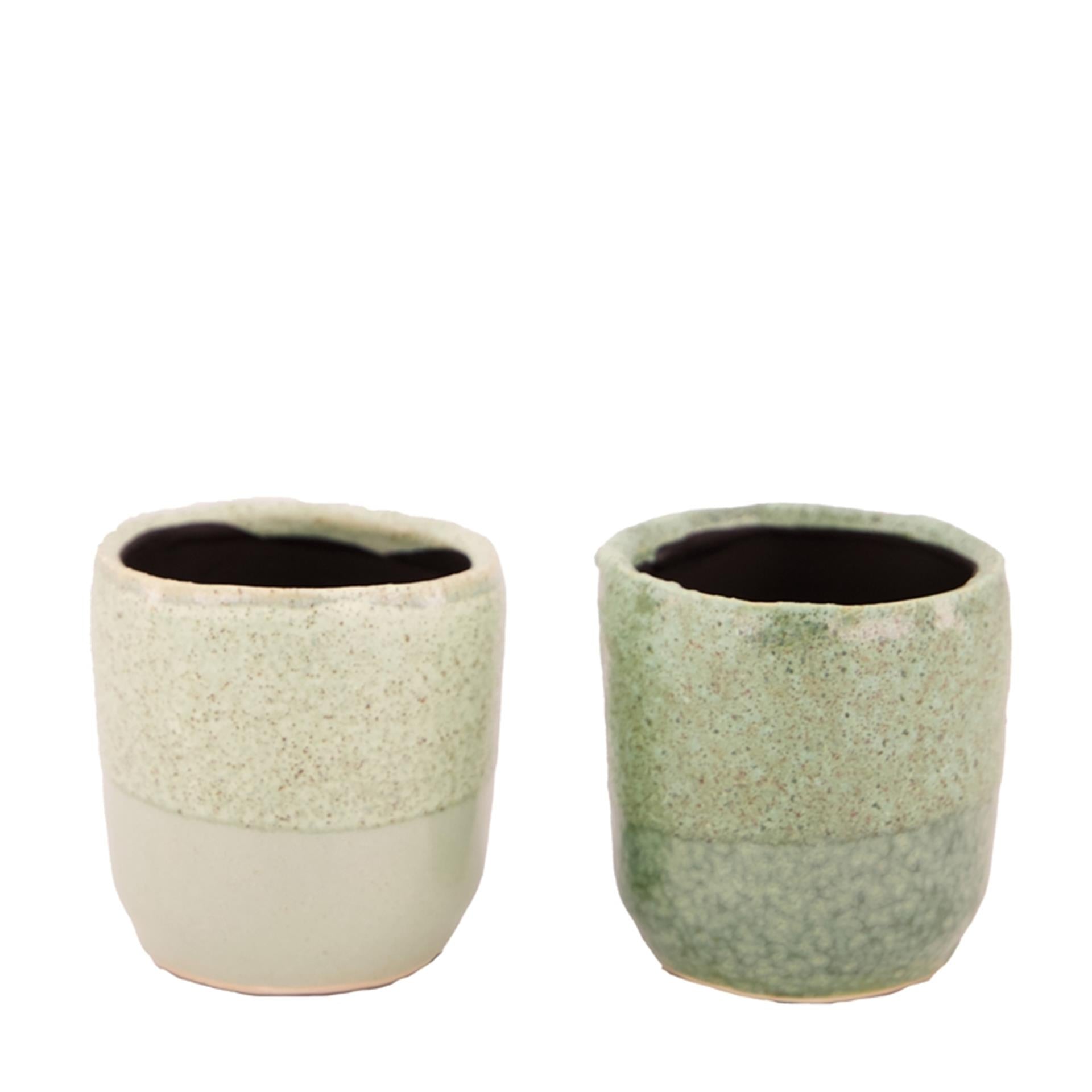 Pot de fleur Collections naturelles céramique ø8x8,5cm