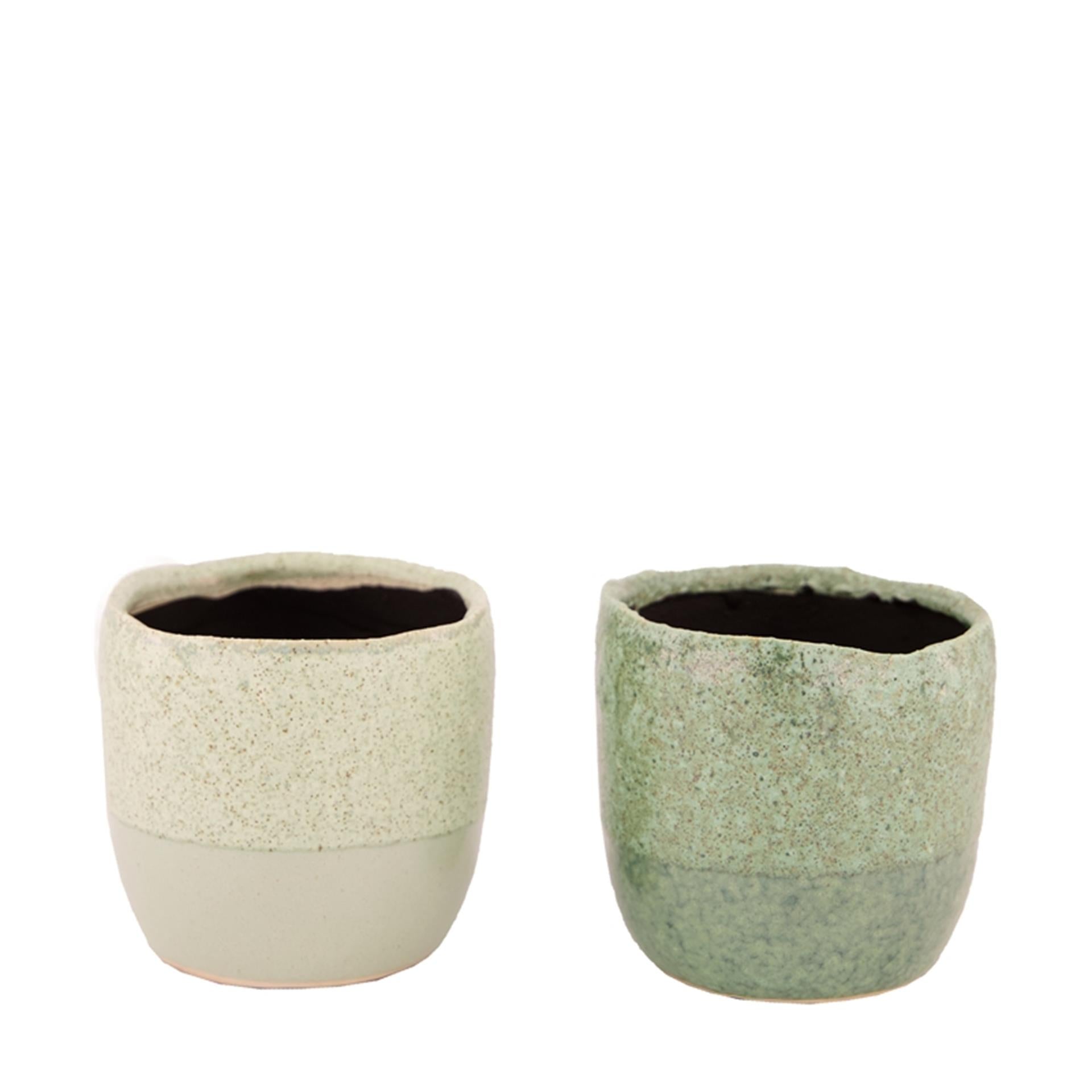 Pot de fleur Collections naturelles céramique ø10x10cm
