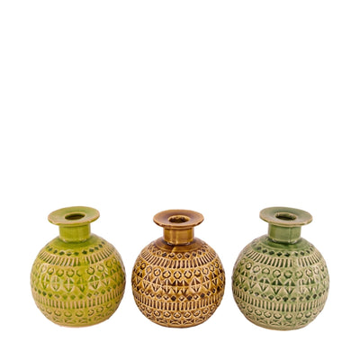 Vase collections naturelles céramique ø13,5x16cm