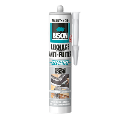 Bison 1029675 - b kit fuite 300ml noir | 3 pièces