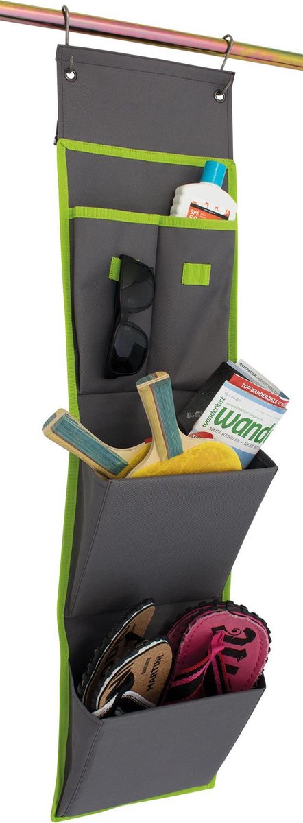 Organisateur de tente Eurotrail Bristol petit - anthracite et citron vert