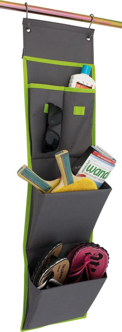Organisateur de tente Eurotrail Bristol petit - anthracite et citron vert