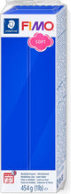 Pâte à modeler Fimo soft 454 g bleu brillant